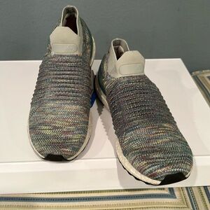 Brand- Adidas, Style - Ultraboost slipon, color- multicolor, size 9 (mens)